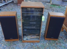 KENWOOD STEREO AND KENWOOD SPEAKERS