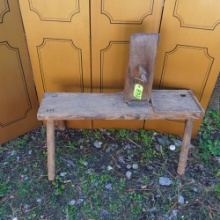 OLD PRIMITIVE LEATHER VISE