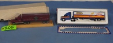 ERTL #29 TRANSPORTER & WINSTON TRUCK