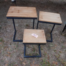 3 SIDE TABLES 19-25 T
