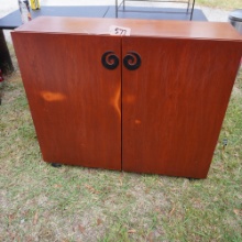 CABINET W/ SHELVES