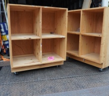 2 ROLL AROUND CUBBIES
