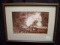 Framed and matted print Steam Engine “73” on the White Pass. Dedman’s Photo 17x13
