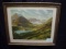 Framed print Grinnell Lake, Gould Mountain and Grinnell Glacier 13x11