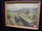 Framed print Pennsylvania Railroad 1953 Grif Teller 27x21