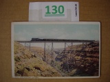 Vintage RR Postcard Canyon Diablo, AZ