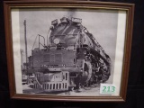 Framed print Union Pacific RR #4002 11x9