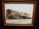 Framed print Locomotive #6028 11x9