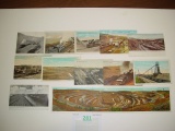 Vintage RR postcard lot various mines and others…