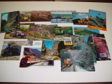 Vintage RR postcard lot