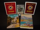RR scenic guidebook and picture book lot. Algoma Central, Cumbres & Toltec, Southern Pacific