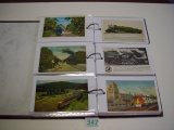 Collection of vintage RR postcards approx 290 cards 10 pics