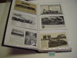 Collection of vintage RR postcards approx 204 cards 10 pics