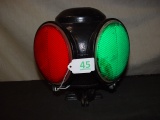 RR switch reflectors. 2 red 2 green