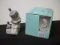 Lladro No. 5.279 “Nino Pierrot con perrito y concertina” porcelain figurine in original box