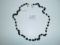 Jet beads necklace