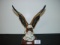 Signed Giuseppe Armani Capodimonte American Bald Eagle figurine 2 pics
