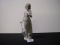 Lladro No. 7611 “Summer Stroll” porcelain figurine in original box 3 pics