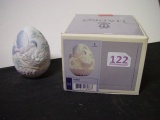 Lladro No. 16083 “1993 limited Edition Egg” porcelain figurine in original box