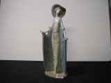 Lladro No. 1.428 “Dama Montecarlo 1900” porcelain figurine in original box 3 pics