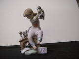 Signed Lladro No. 07621 “Pick Of The Litter” porcelain figurine in original box 3 pics