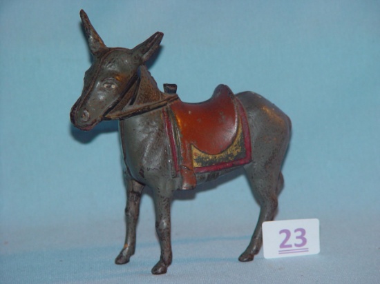 Cast Iron Donkey Still Bank