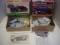 Model car kits. Hubley metal Model A and Ertl Corvette convertible . Boxes open as-is