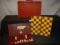 Chess set and attaché case 18x13 2 pics