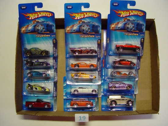 Mattel Hot Wheel mixed lot of 15