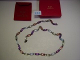 Kenneth J Lane necklace 36” with bag in original box