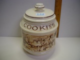 Cookie jar 9” high