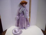 “Violet” American Classics porcelain doll 23”