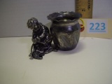 Silver plate American Toothpick Holder 1870 by Derby Silver Company