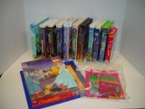 Fun lot of assorted VHS videos, Cinderella puzzle (as-is) and others