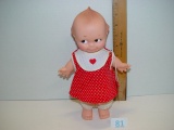 Valentine Cameo Kewpie doll jointed neck 10”