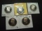 Five Proof Kennedy Halves: (2) 1979-S Ty. 2, 1992 Silver, 1993 Silver, 2005 Silver