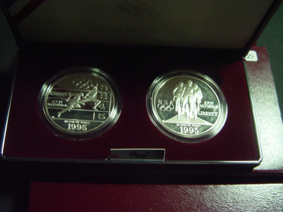 Two Coin Proof Set- 1996 Sprinters & Cycling