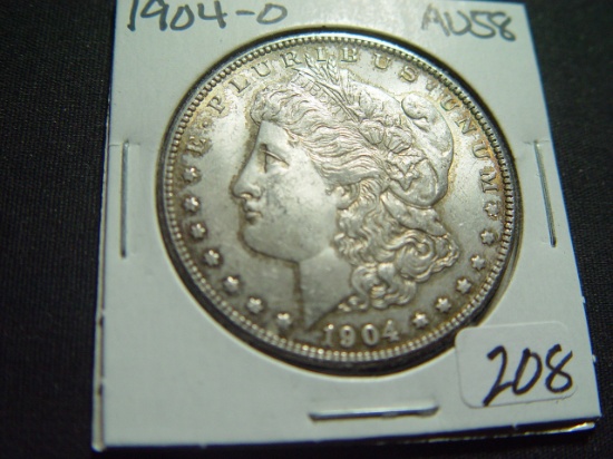 1904-O Morgan Dollar   AU++