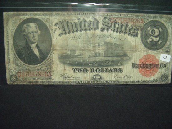 1917 $2 Legal Tender Note