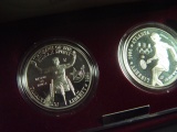 Two Coin Proof Set -1995 Olympic Silver Dollars: Paralympic & Tennis