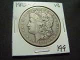 1892-CC Morgan Dollar   VG