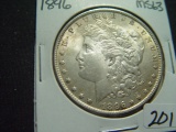 1896 Morgan Dollar   BU