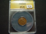 1914-D Lincoln Cent   ANACS VF20 Details- Corroded