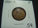 1931-S Lincoln Cent   Fine