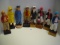 Ol’ sailors figurine lot 4 bisque and 4 wood 12”