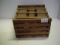 Wooden egg crate