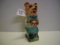 Vintage carnival chalk Scottish Terrier figurine 8”