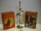 Mixed lot- brass hand clip stand with 2 books