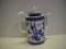 Coalport (England) porcelain teapot 7”H
