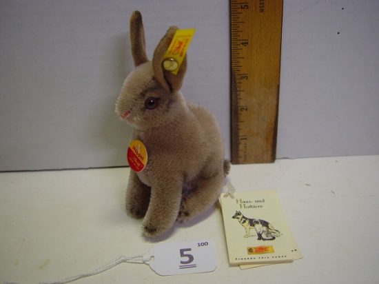 Steiff rabbit “Hoppel” with tags